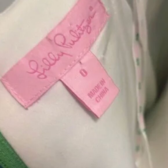 Lilly Pulitzer Langley Embellished Silk Dress, Size 0 - Picture 6 of 9